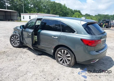 2015 Acura Mdx Technology Pkg W/Entertainment Pkg из США, поврежденный, VIN 5FRYD3H65FB011005